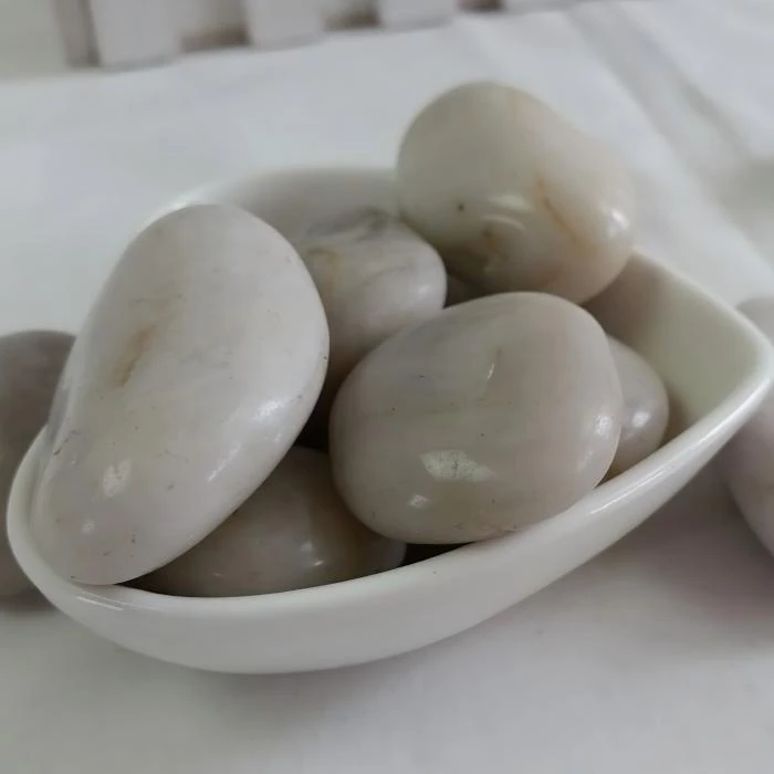 Premium White Garden Pebbles best