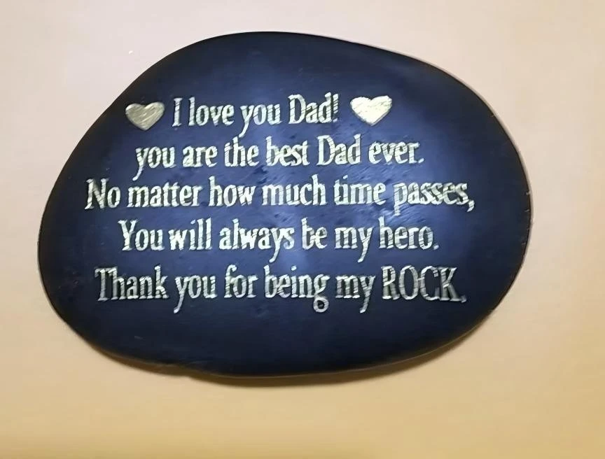 Personalised Engraved Pebbles factory